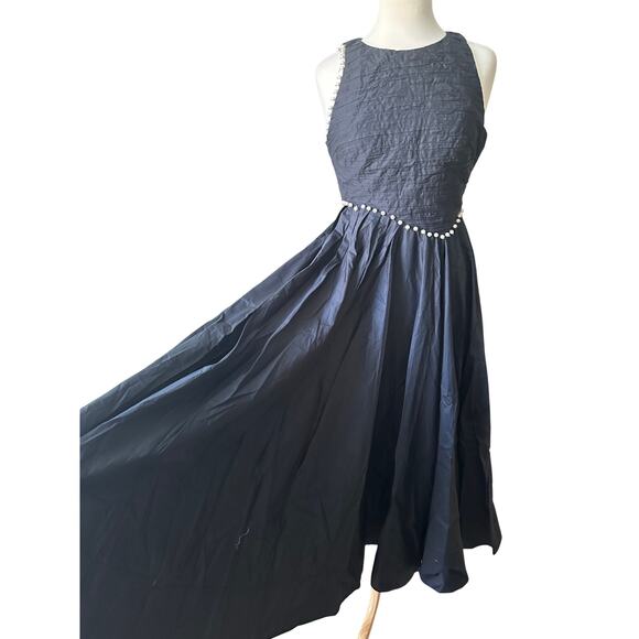 Aje Florence Pearl Trim Midi Dress - Picture 11 of 15